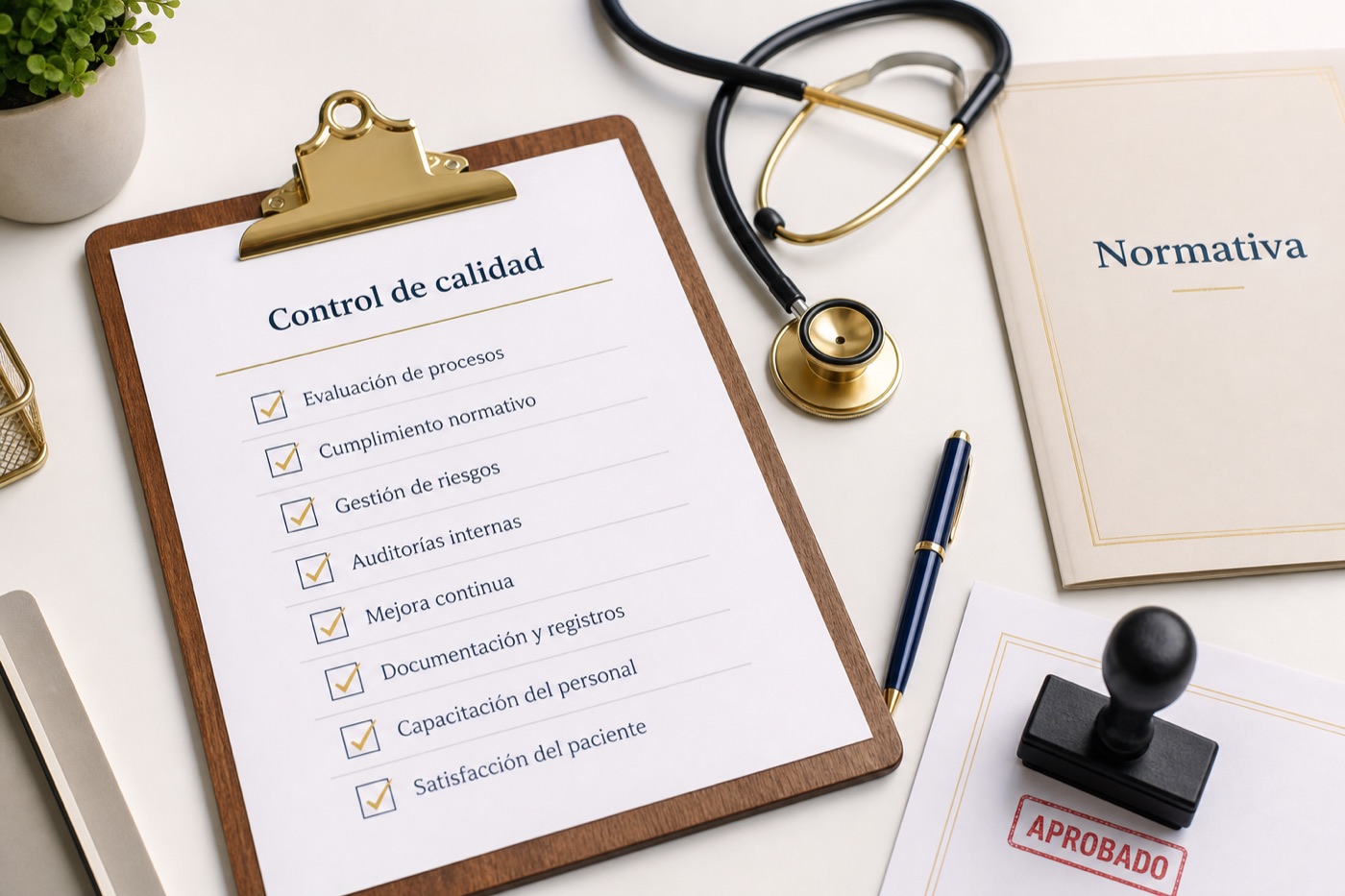 Profesionales de salud reunidos alrededor de una mesa de trabajo